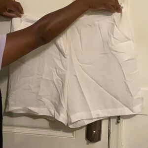 White shorts